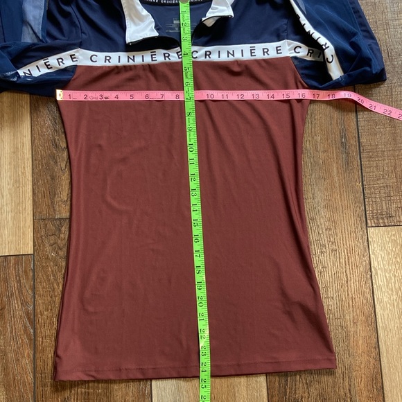 Criniere Estella Long Sleeve Quarter Zip Sun Shirt Size Large - Picture 8 of 8